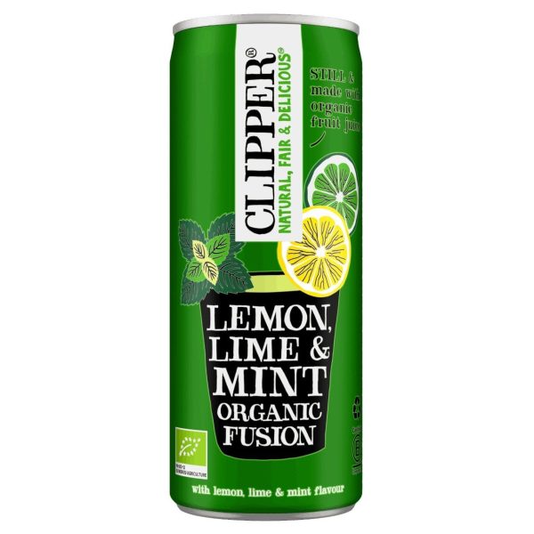 Clipper Lemon Lime Mint 12x25cl