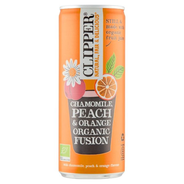 Clipper Infusion Peach Orange 12x25cl
