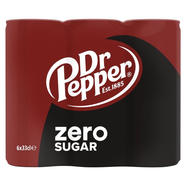 Dr.Pepper Cola Zero tray 4x 6x33cl