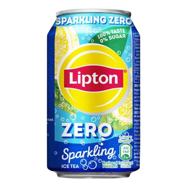 Lipton Ice Tea Sparkling Zero 24x33cl