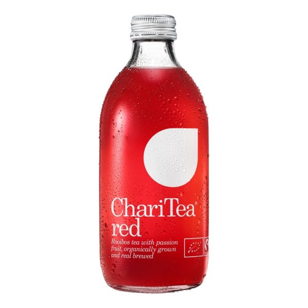 Charitea Ijsthee Red Rooibos,red bio 12x33cl