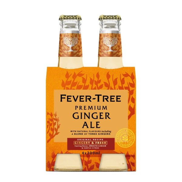 Fever-Tree Ginger ale 4x20cl