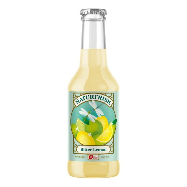 Naturfrisk Bitter Lemon BIO 12x25cl